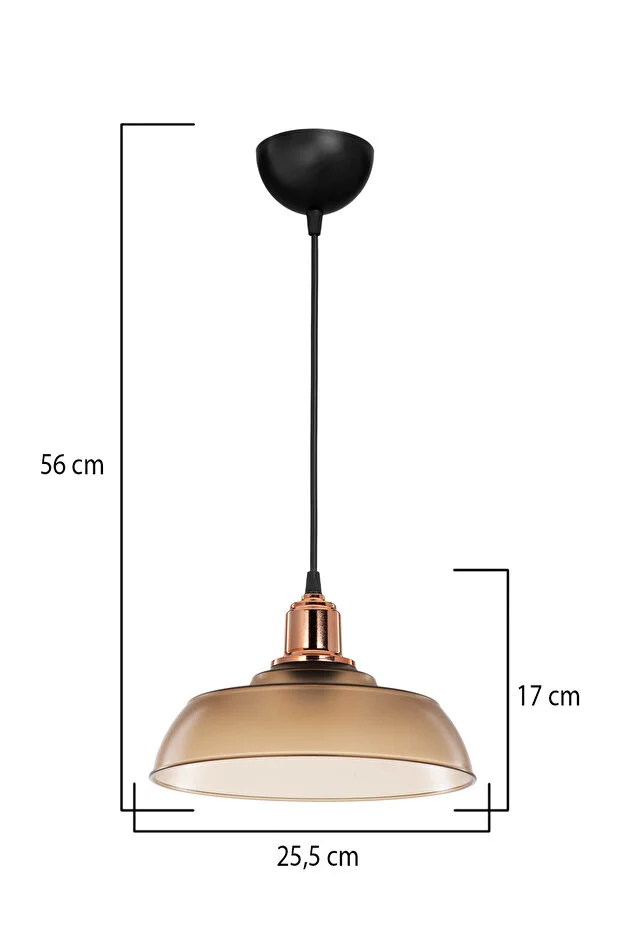 Bal Rengi Sarkıt Avize Yatak Odası Salon Mutfak Koridor Şık Lamba